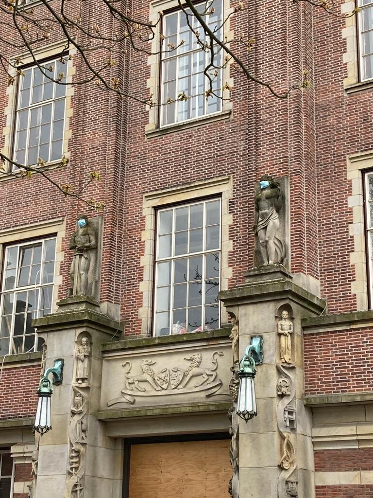 Здание Townhall  в Лейдене.