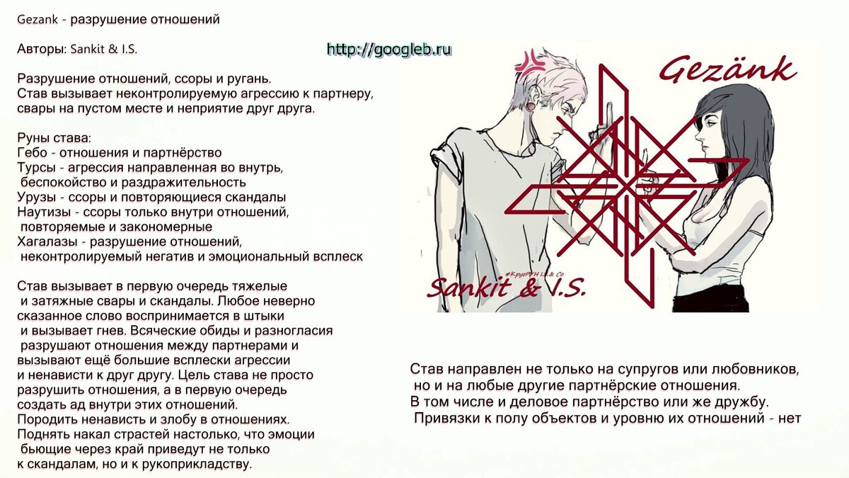 Ритуал разрушить планы врага