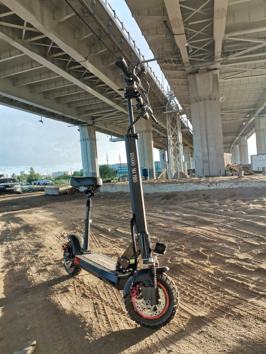 Самокат в первые дни владения - фото автора