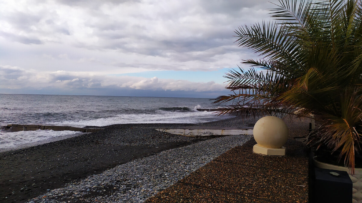 Прогулки по набережной от Мандарина, в сторону Сочи были регулярными.