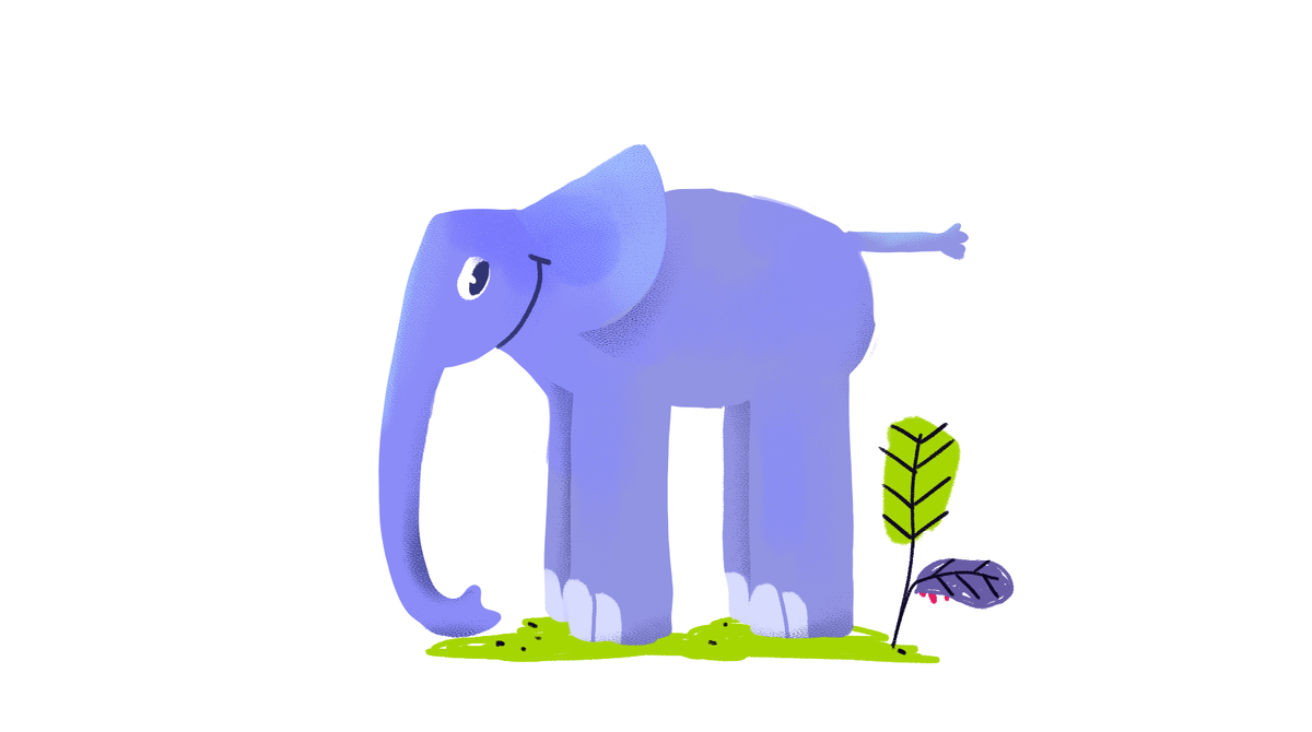 Что делал ElePHPant, когда пришел на поле он?