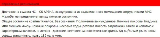 Моя легенда прибытия в приемное отделение. 2021 год. Личный архив.