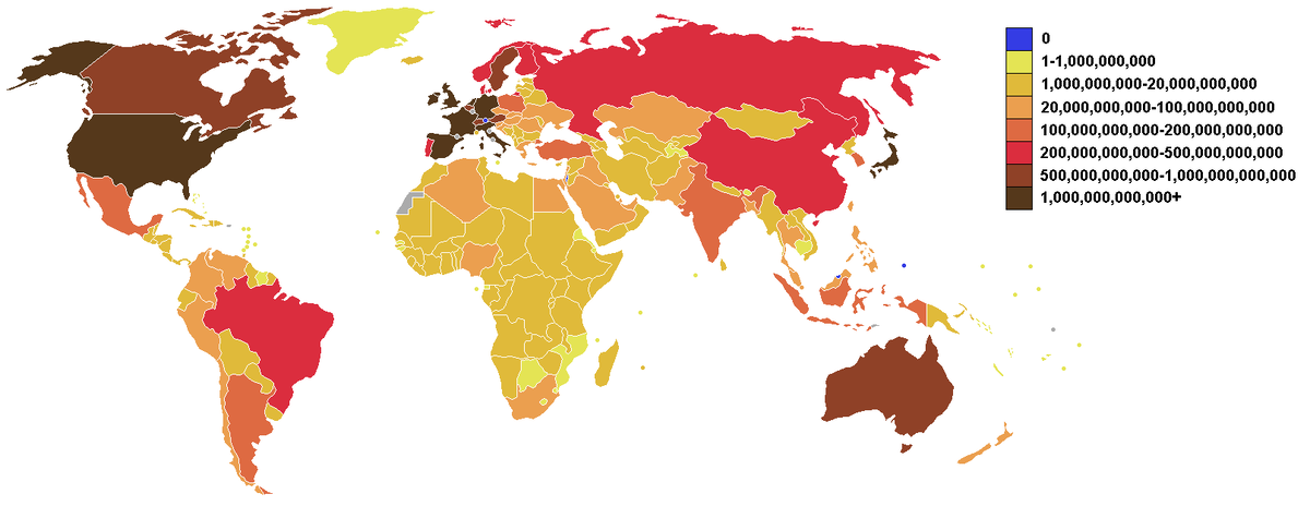 Госдолг сша карта