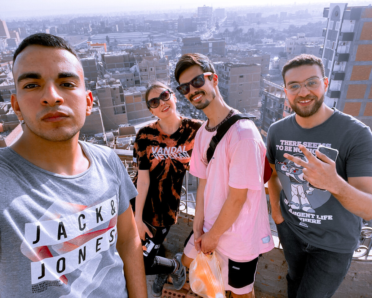 Классные ребята, которые нас приютили на несколько дней. Респект им за гостеприимство 