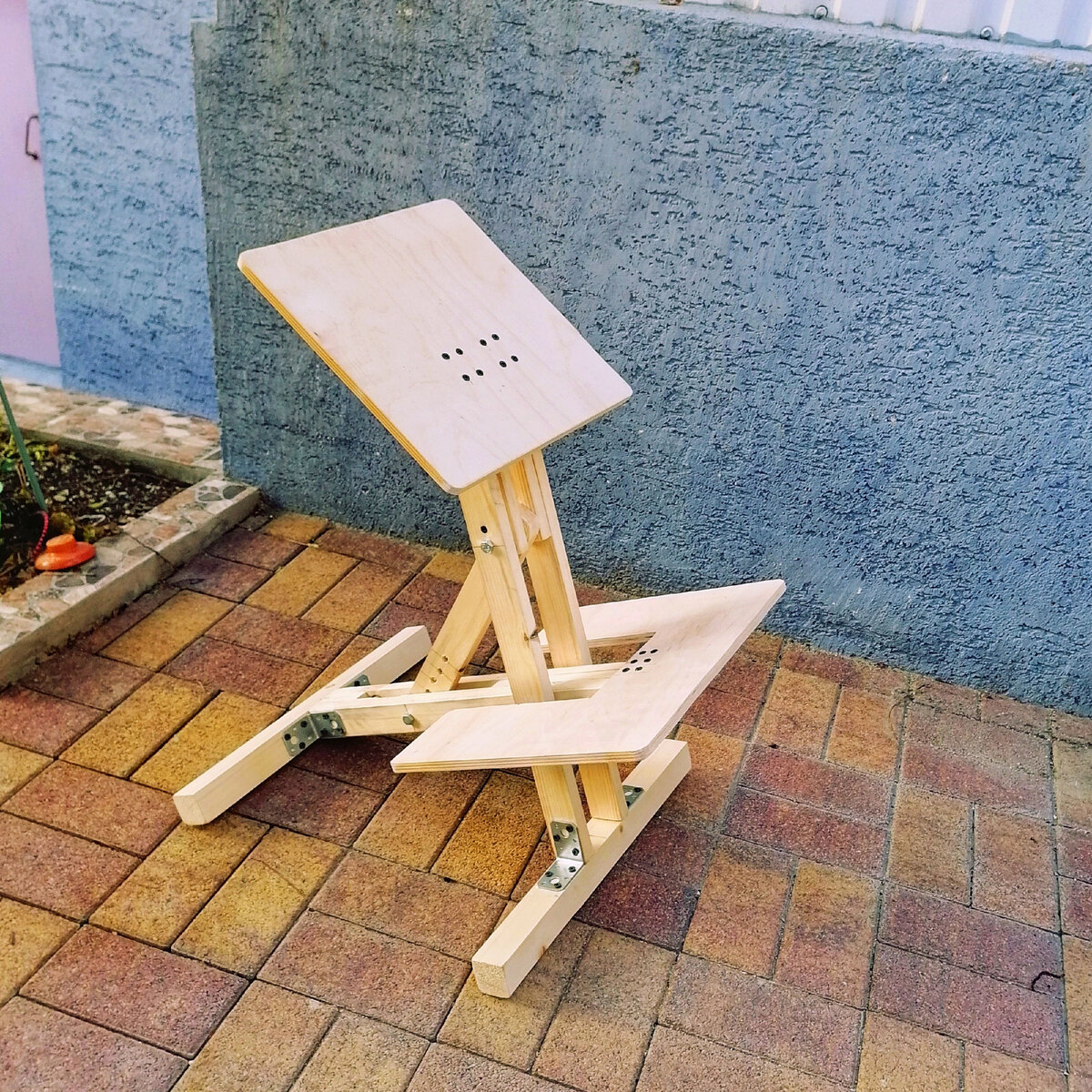 Коленный стул в заготовке