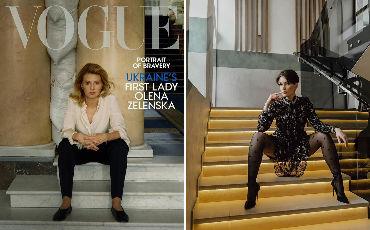 Vogue фото зеленский