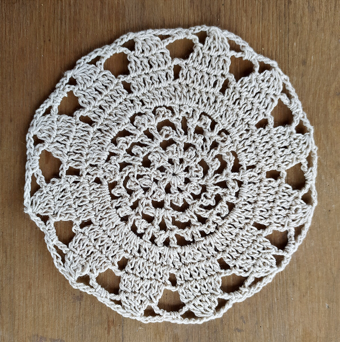 Мотив крючком "подсолнух"