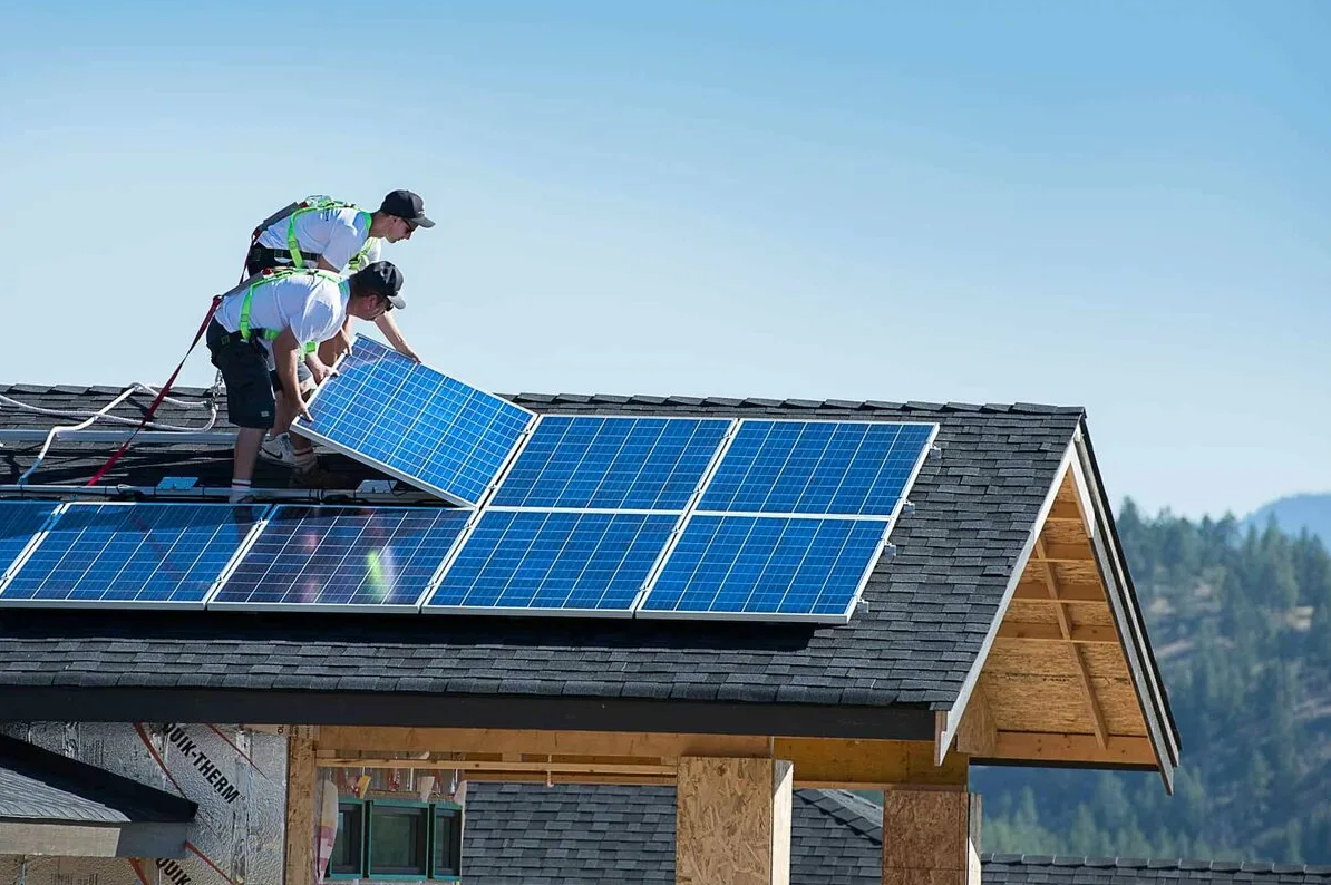 Солнечная электростанция для дома