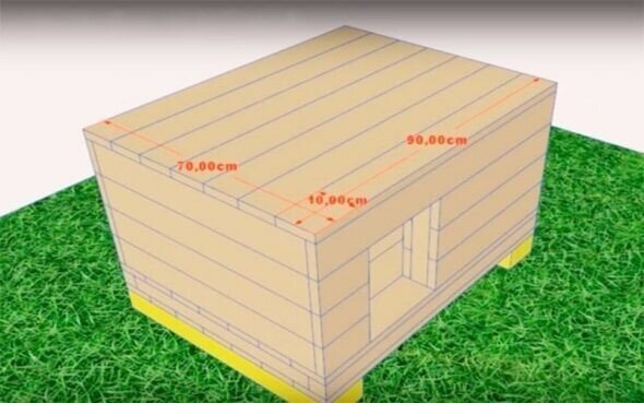 Будка для собаки: размеры и утепление, этапы работ, интересные идеи на фото и видео