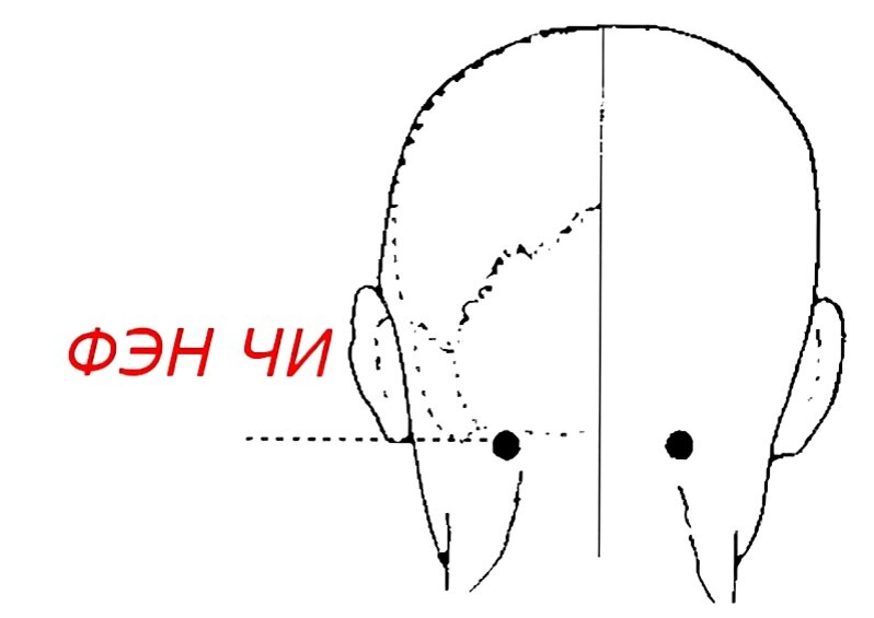 Точка фэн чи расположение