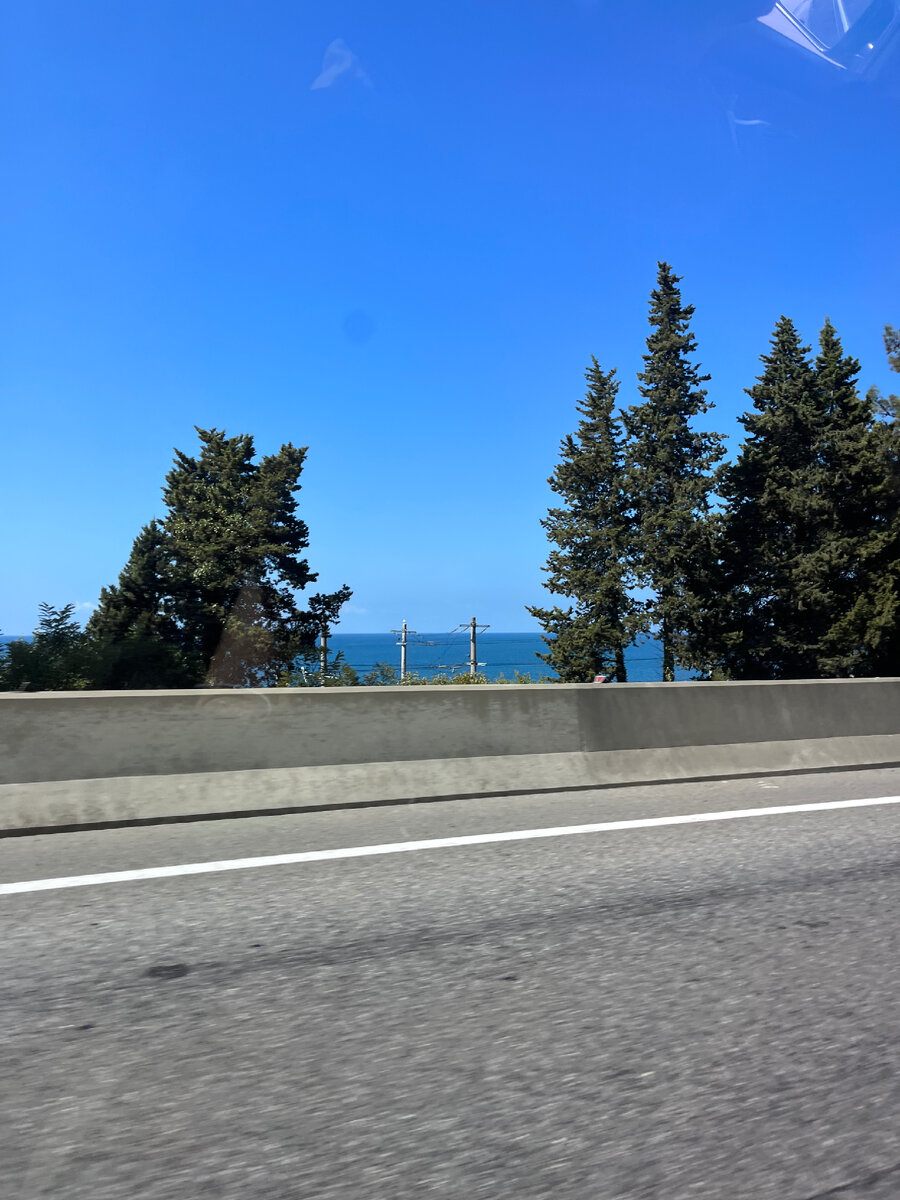 Виды из окна по пути из Адлера домой 