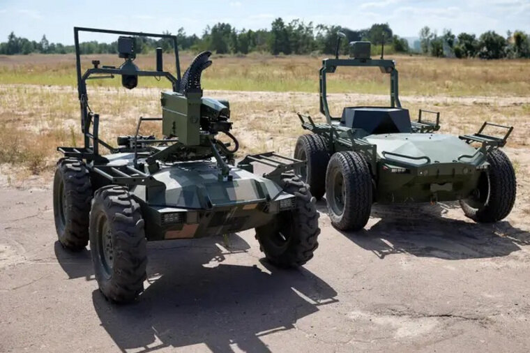    Новые наземные дроны вскоре должны поступить на вооружение ВСУ