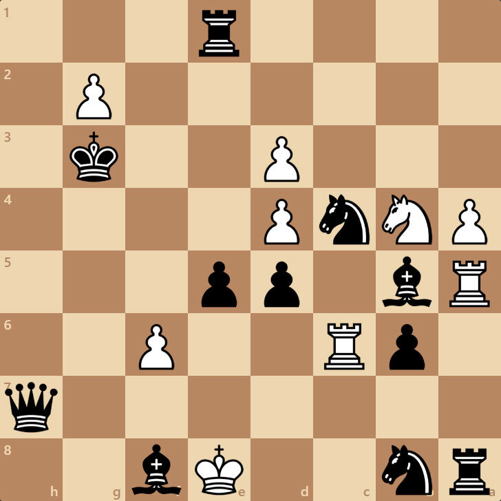 Будьте внимательны! Мат в 1 ход ставят черные.