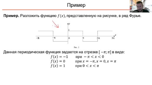 Ряды Фурье. 2 Разложение в ряд четных и нечетных функций, функций с периодом 2l