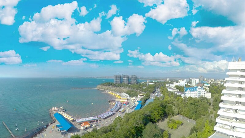 Отдых летом на Черном море (город Анапа)