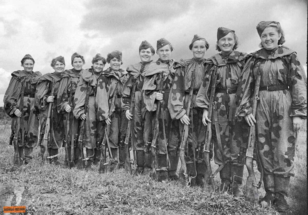 Женщины-снайперы