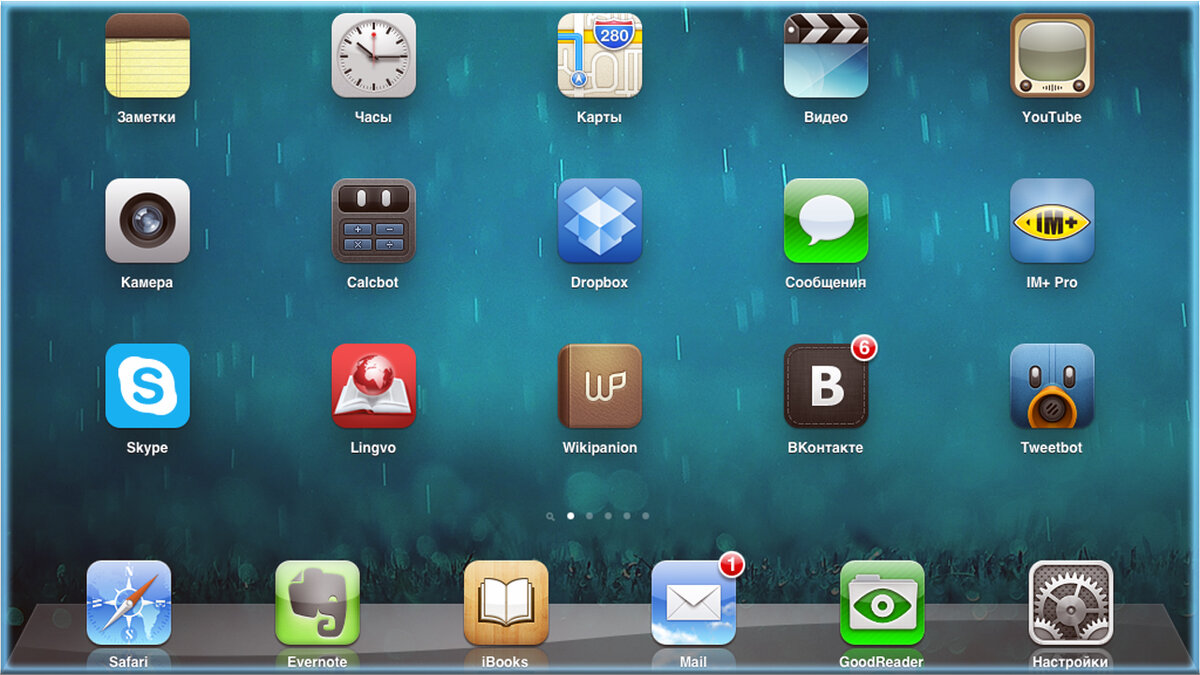 Dlya ios. IOS 6.1.3 IPAD Mini. Приложения на айпаде. Иконки приложений на айпаде. Экран приложения.