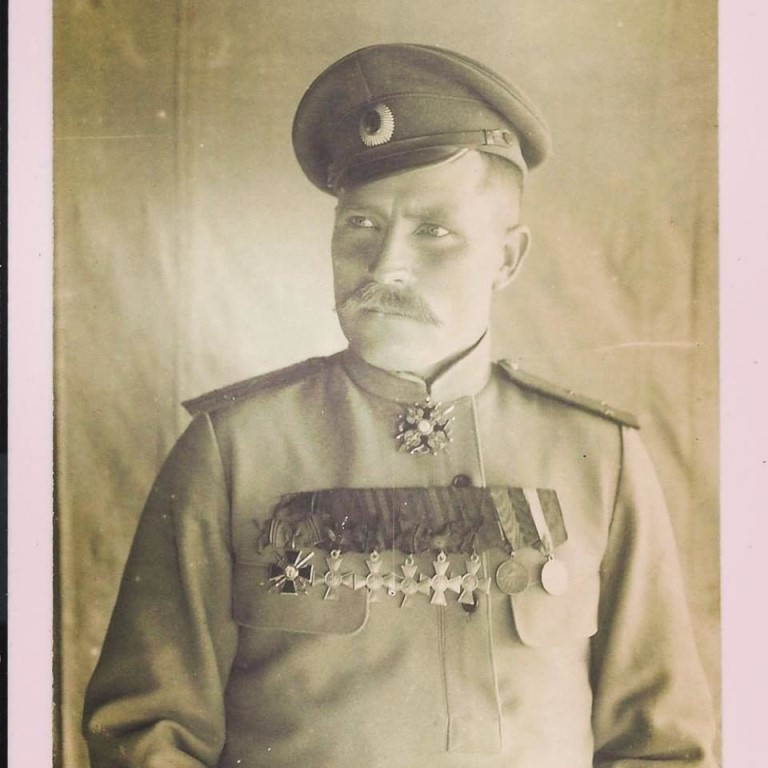 Георгиевский кавалер 1905 года полковник Семенков.
