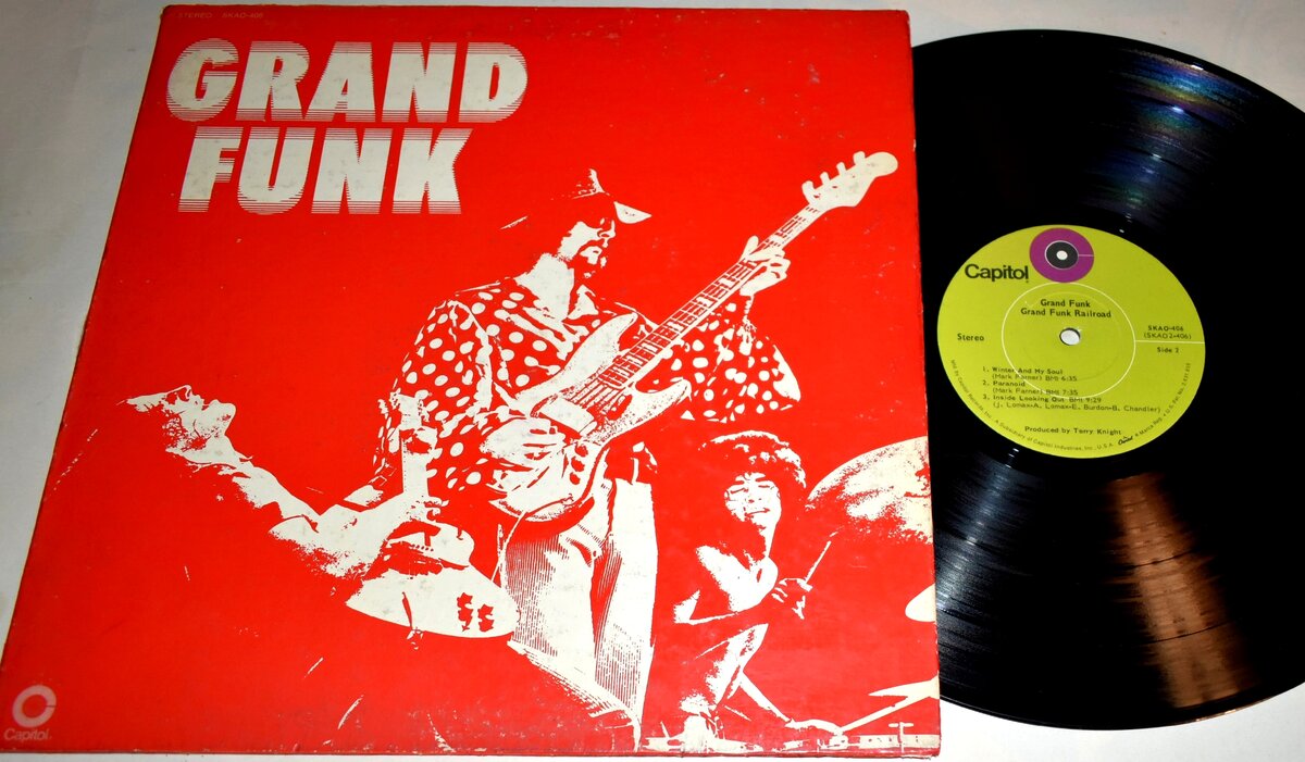 Grand funk слушать. 1969. Grand Funk - Grand Funk (the Red album). Обложки фанк альбомов. Группа Гранд фанк альбомы.