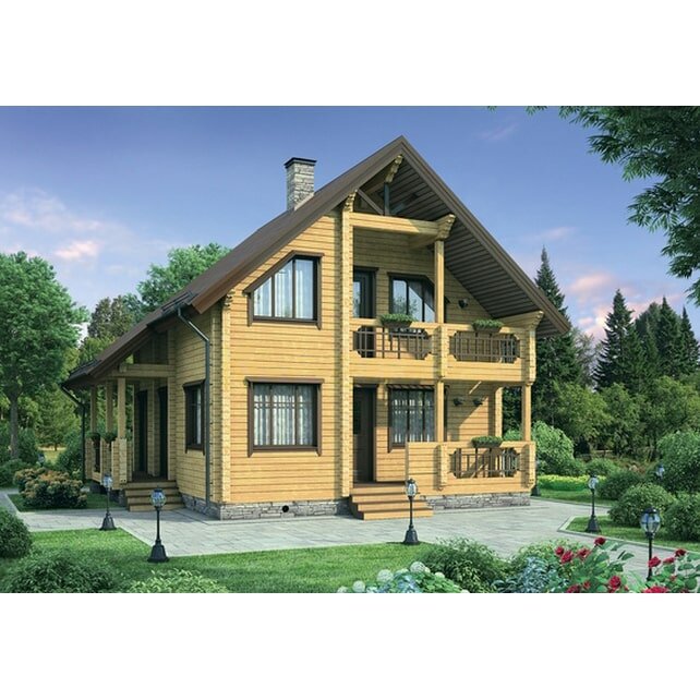 Эскиз дома. Фото из свободных источников интернета.