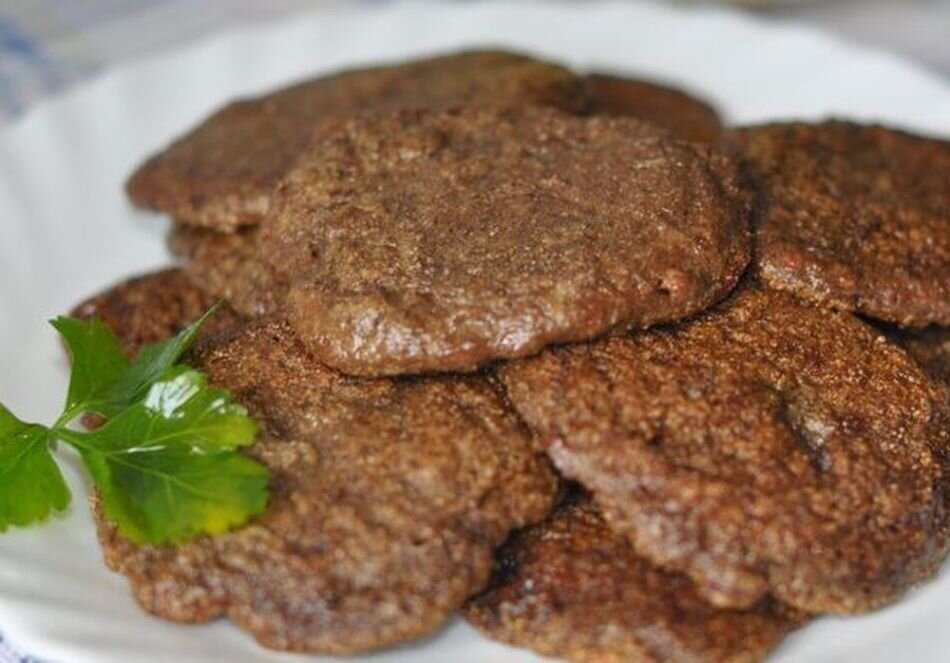 Печёночные оладьи