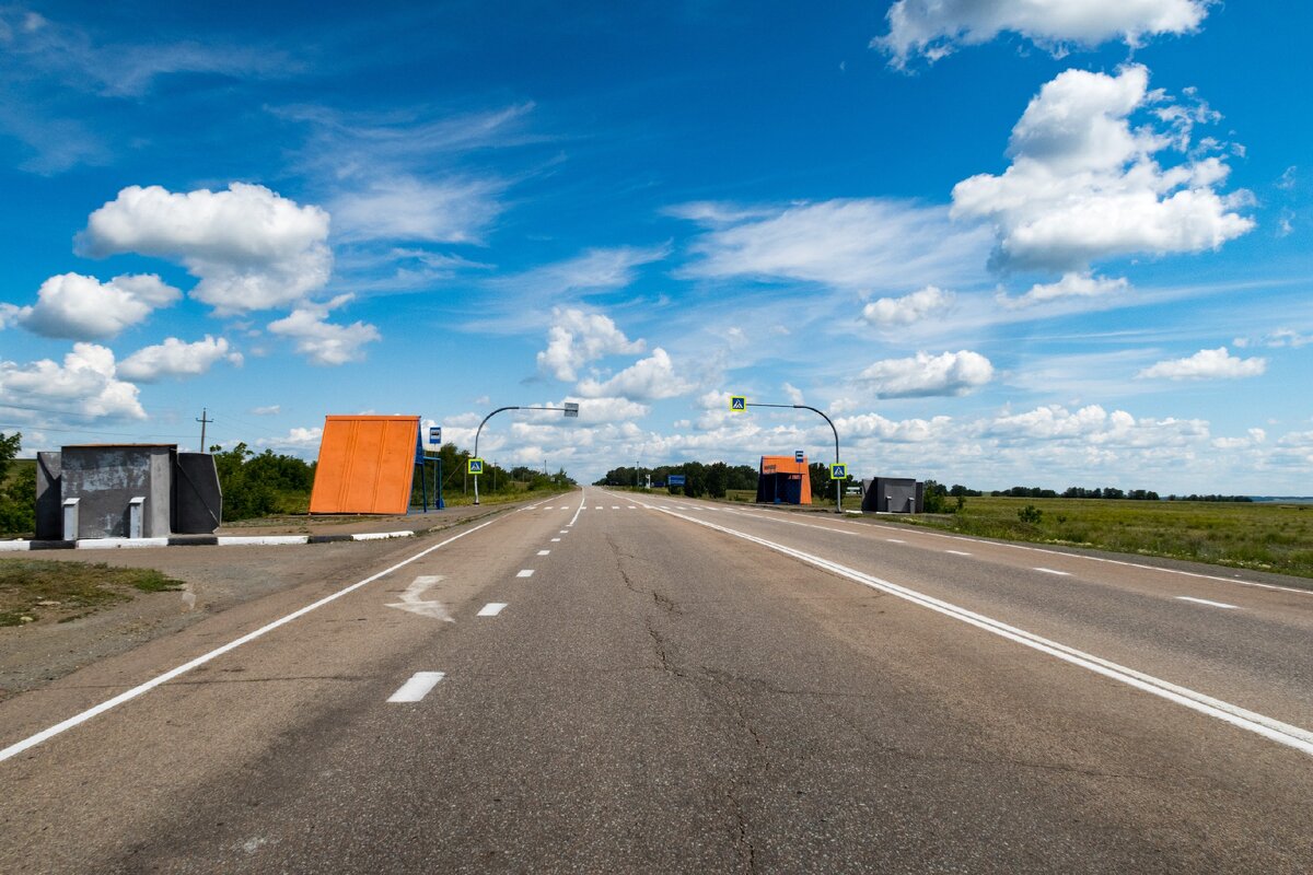 Возле Магнитогорска