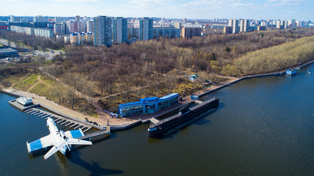 Парк с высоты птичьего полета. Фото - Яндекс.Карты