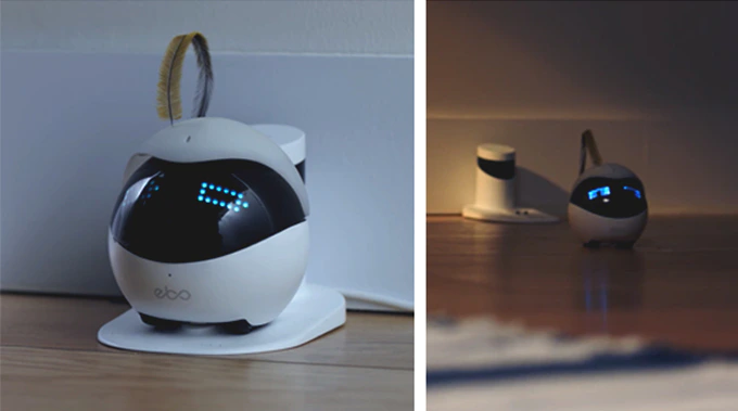 Умный робот компаньон. Робот компаньон. Умный робот компаньон. Kickstarter electronic cat. Умный робот компаньон.