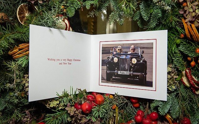 Рождественская открытка принца Чарльза