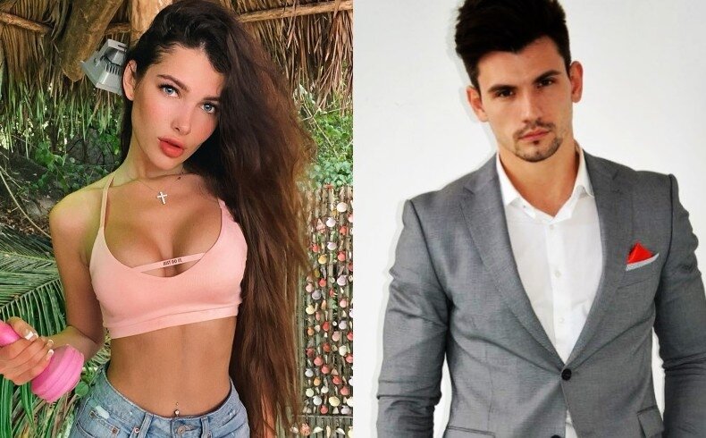 Алеся Семеренко и Виталий Еворовский 
​Фото: «Инстаграм»