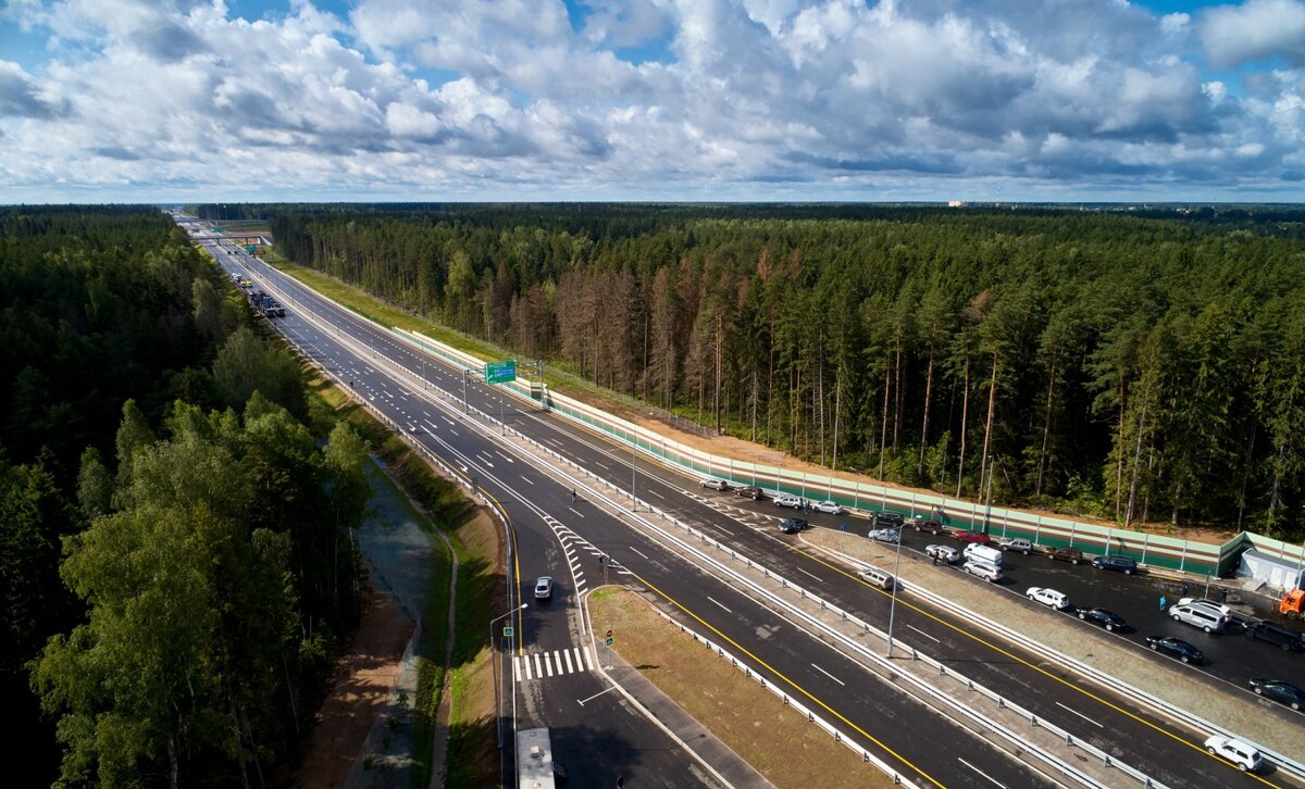 дорога москва питер