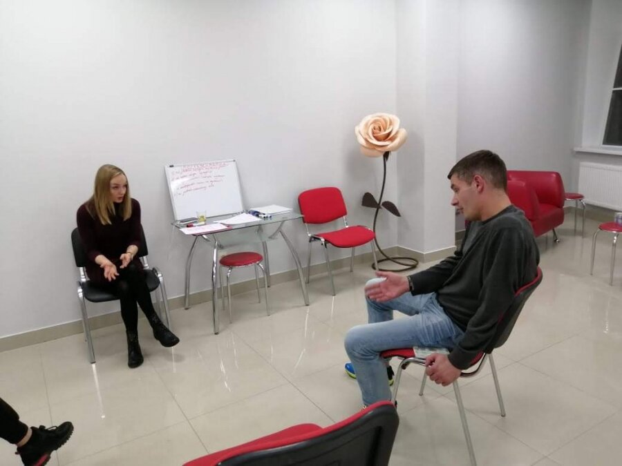 Воспитанники РЦ МАЯК  на тренинге по межличностному взаимодействию