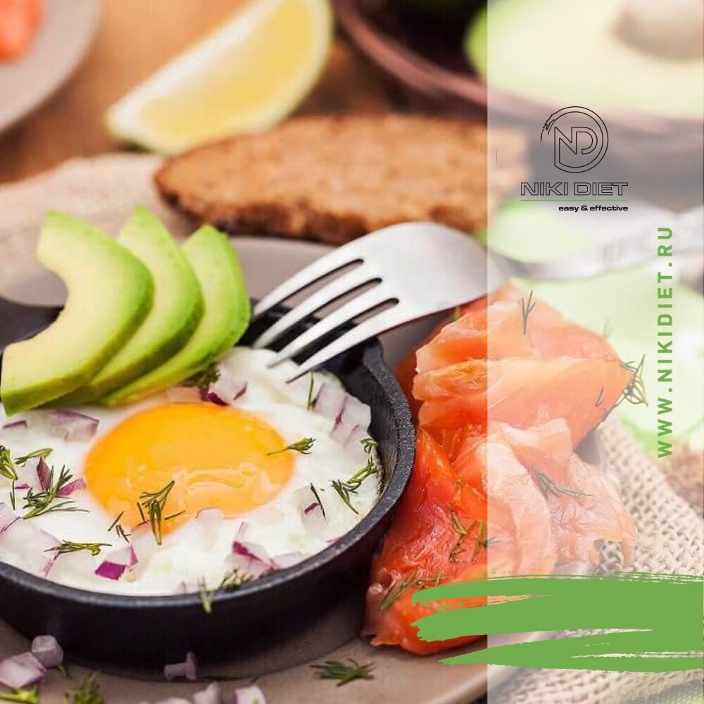 Один из примеров хорошего завтрака, который наполнит вас силами начать новый день.