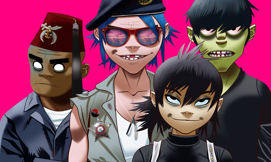 Виртуальная группа "Gorillaz"