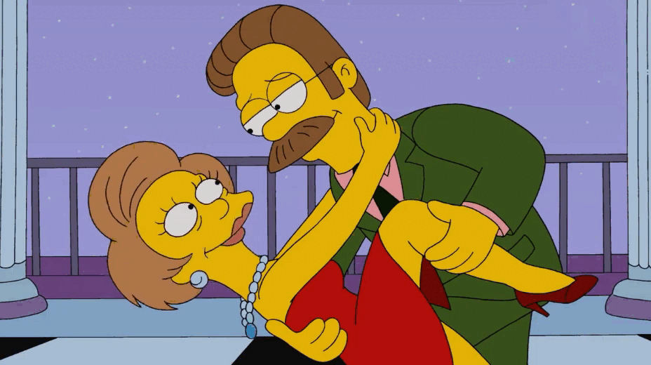 – Как же я скучаю по этому смеху...
– Ха-ха! ... Я тоже по ней скучаю...
(Фрагмент сериала Симпсоны, s25e13)