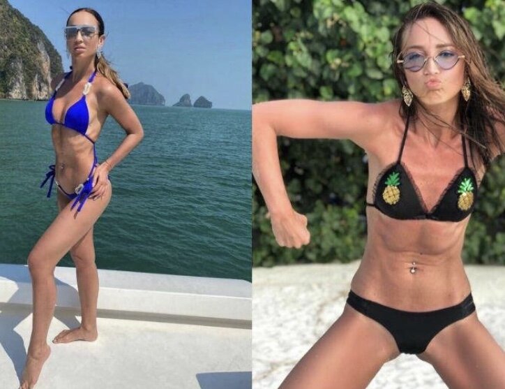 Бузова «до» и «после»