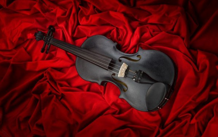 Творение шведского скульптора Ларса Виденфалка. Гранитная скрипка "Чёрный дрозд". Фото из открытых источников