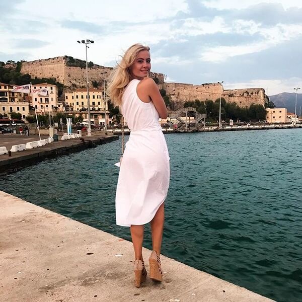 Полина Булатова на съемках фильма «(НЕ) Идеальный мужчина»