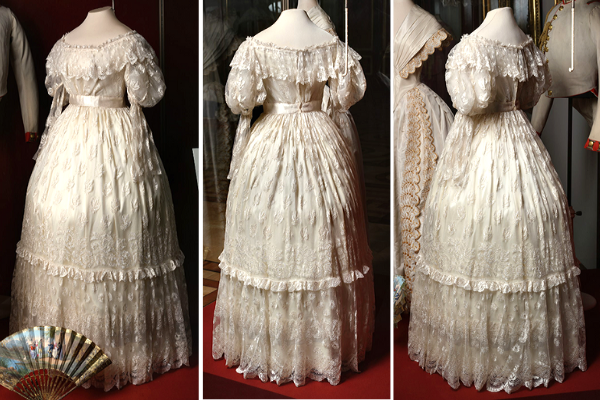 Платье бальное. Россия, 1827-1829 г.г. Источник hermitage.guide