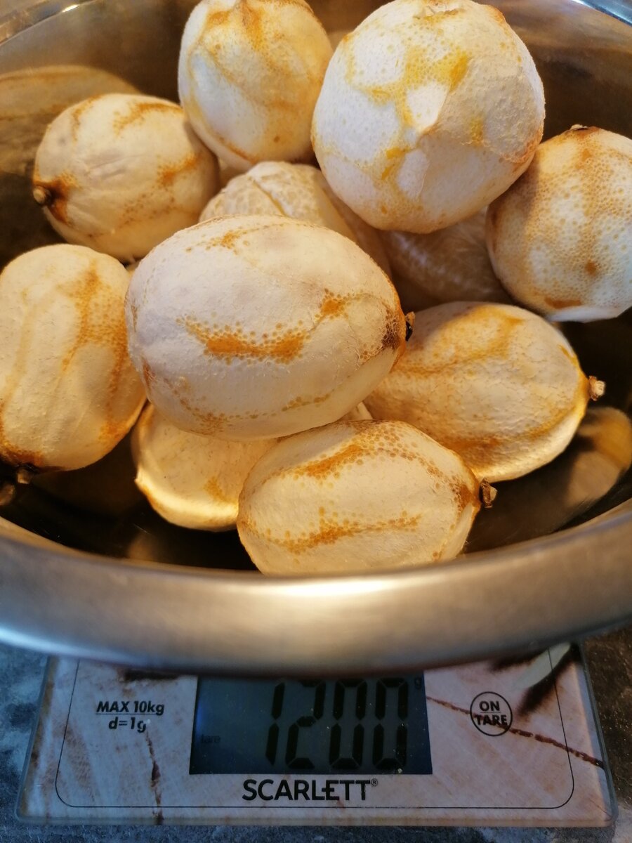 Точная масса оставшихся лимонов