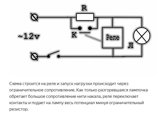 Реле плавного старта вентилятора охлаждения автомобиля