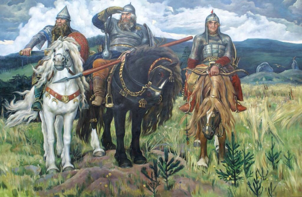Богатыри. Художник В.М. Васнецов. 1898г.