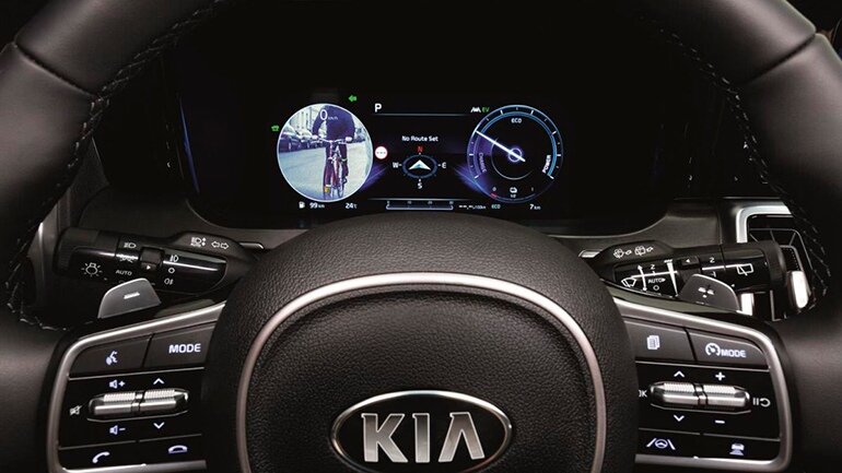 Цифровое зеркало от KIA (фото взято из публичного доступа)