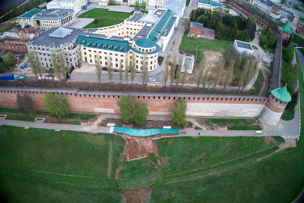 Фото нижегородского кремля сверху