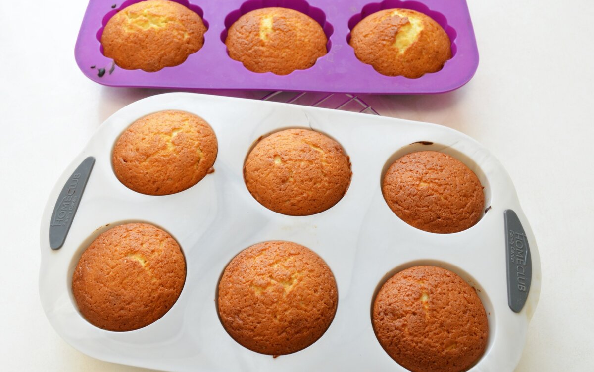 Из данного кол-ва теста, у меня получилось всего 9 кексиков.