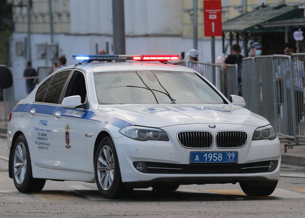 BMW 530d M sport - новинка на службе ГИБДД Москвы | ФотоОхота на автомобили  | Дзен