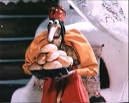 Баба Яга из мультфильма про домовёнка Кузю - любимая Верина героиня