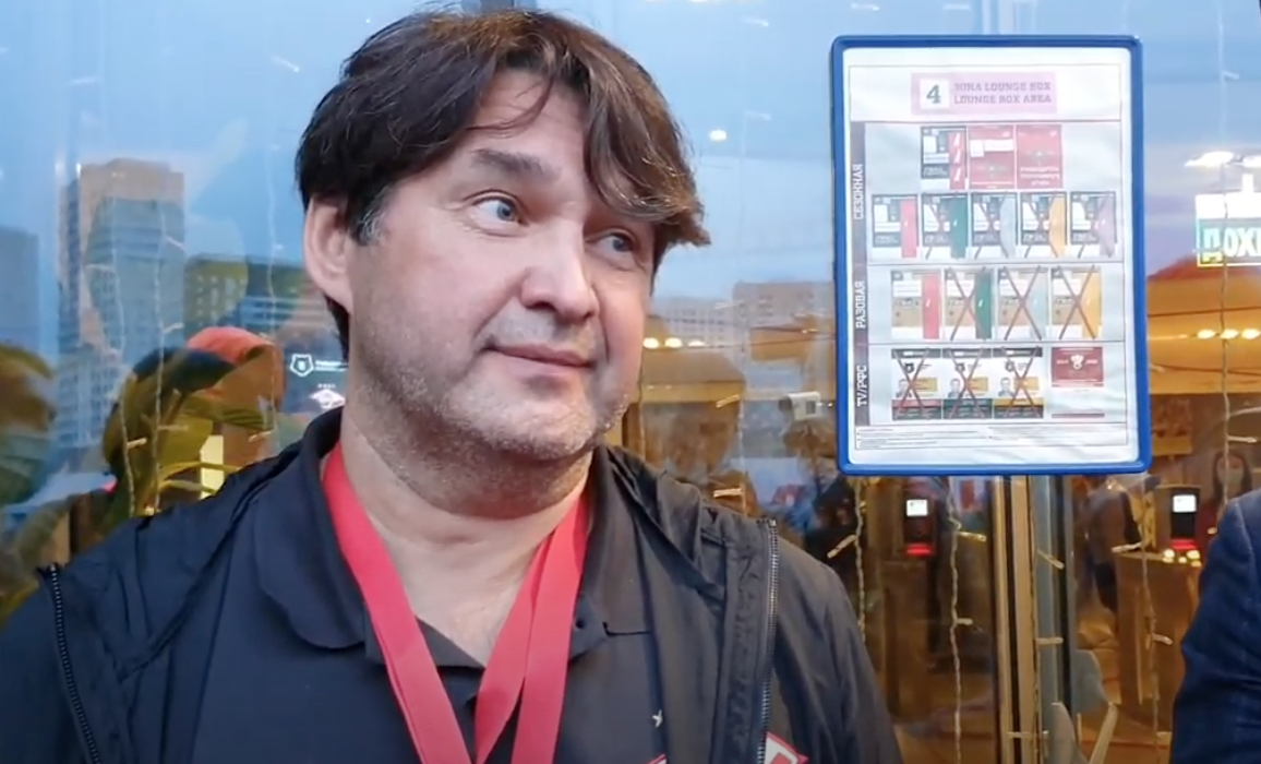 Шамиль Газизов после матча "Спартак" - "Ахмат" (3:0). Фото Артема Локалова