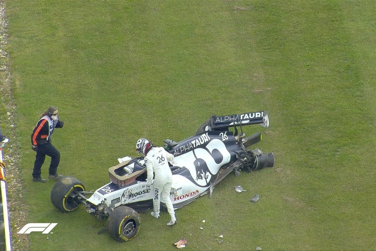 Авария Даниила Квята.