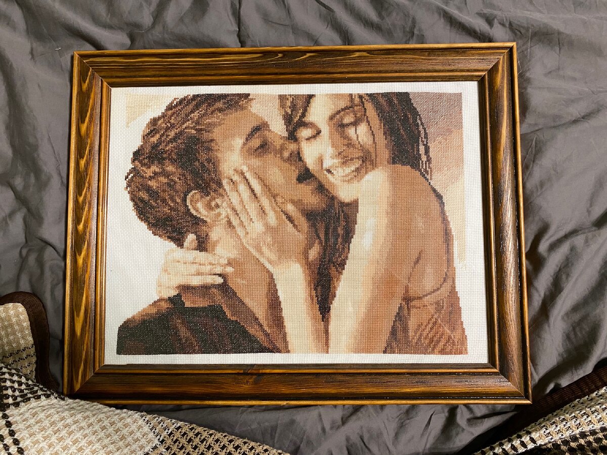 Вышивка «Будь всегда моей» от Алиса